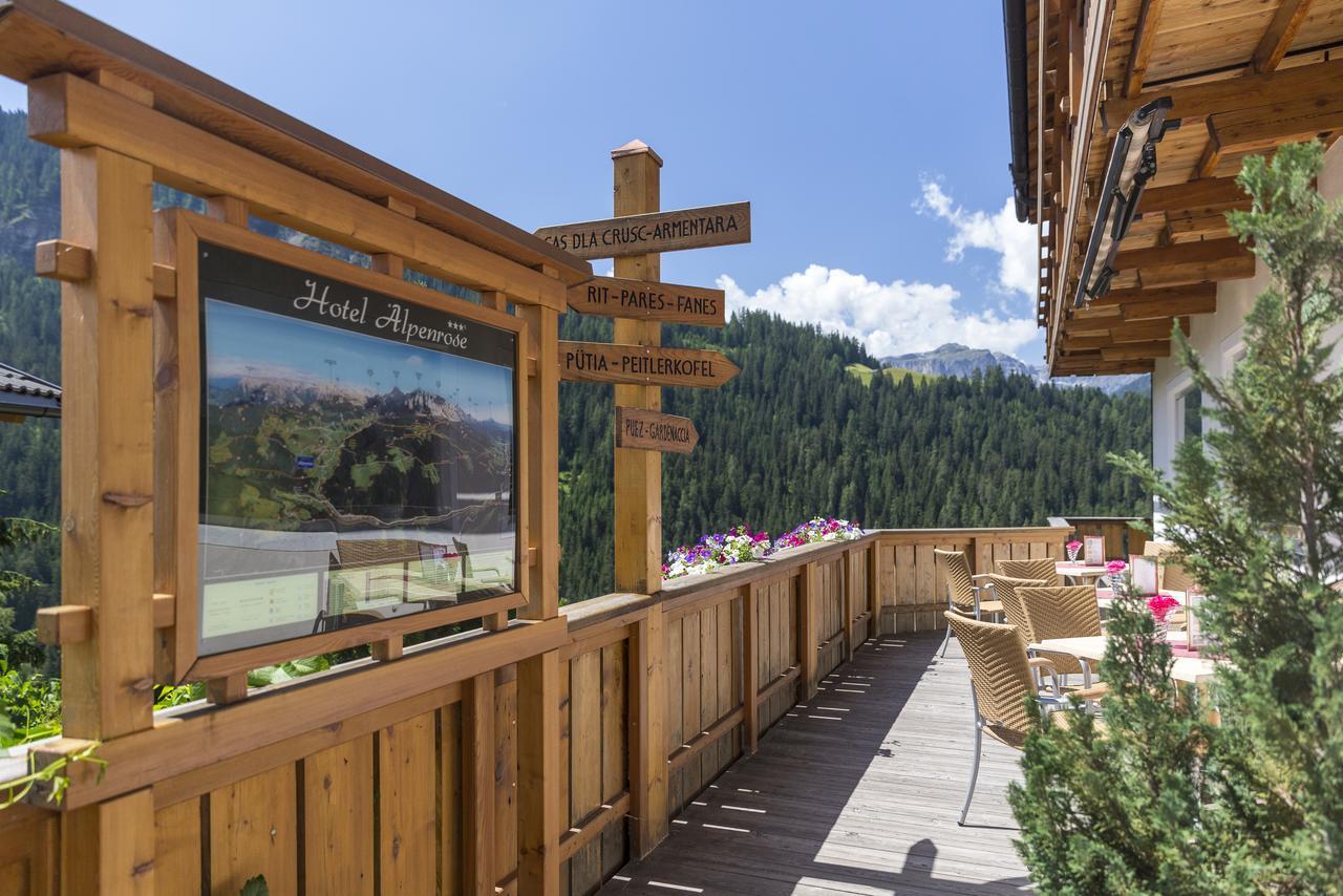 Hotel Alpenrose Dolomites La Valle Exterior photo